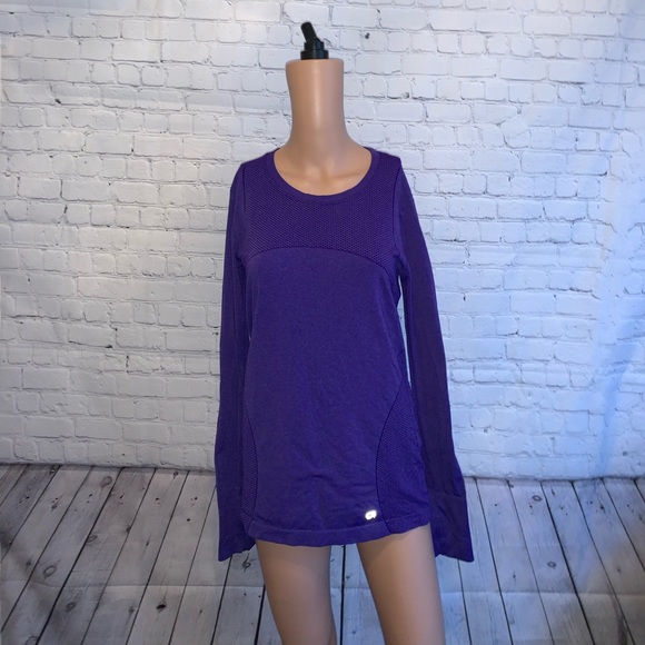 GAP Tops - Gap Fit Dark Purple Long Sleeve top size L